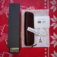 售罄 sold out 實物相 PORTER leather pencil case 真皮筆袋 牛皮收納包 化妝袋 cosmetic pouch bag PORTER TOKYO JAPAN