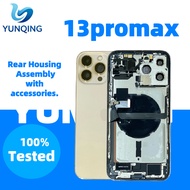 Second Hand Complete Back Housing Chassis Compatible with iPhone 13promax Rear Cover Frame Dismantle