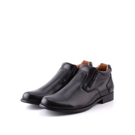 camel active Leather High Cut Formal Shoes Men BOND II 802364-BE3SLSV-1-BLACK