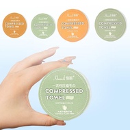 Disposable Cotton Compressed Towel For Facial And Bath Travel Compressed Facial Towel And Bath Towel Portable Travel Disposable Compressed Towel
