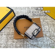 【With Box】 Draft Mini Baguette Bag Women's Handbag Fashion