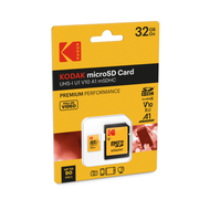 microSDHC PREMIUM PERFORMANCE Class 10 UHS-I U1 V10 A1 記憶卡 (32GB)
