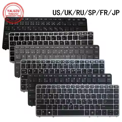US/UK/RU/SP/FR/JP NEW Laptop Keyboard For HP 840 G1/G2 845 G1/G2 850 G1/G2 740 G1/G2 745 750 G1/G2 Z