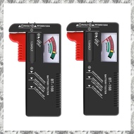 [I O J E] Household Battery Tester for AA/for AAA/C/D/9V/1.5V Button Cells-BT-168 2Pcs Battery Teste