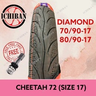 TAYAR TUBELESS BUNGA MAXXIS DIAMOND Cheetah CTH-72 (Tubeless)