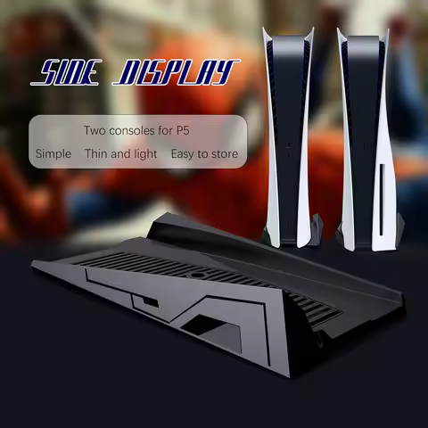 P5 Vertical Stand for Playstation 5 with Built-in Cooling Vents and Non-Slip Feet, Specially Designe