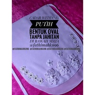 White Wedding NIQAB Wedding Veil Wedding Veil Beautiful Detachable Veil
