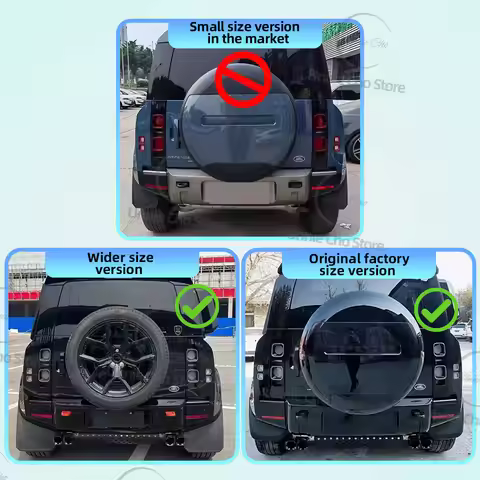 For Land Rover Defender 90 110 L663 Mud Guard 2020-2025 No Punching Car Fender Splash Guards Mud Fla