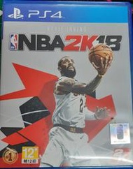 ps4 NBA 2K18 9成新 二手遊戲片