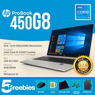 HP Probook 450 G8 Slim Laptop - Intel core i5 11th Gen 8GB RAM 256GB M.2 SSD Windows 10