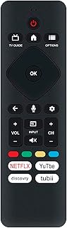 Allimity URMT26CND002 Replace Voice Remote Compatible with Philips 7000 Series 4K Ultra HD LED Googl