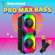 Boom Pro Max Bass Speaker Bluetooth Karaoke Bass 15 Inch Polytron 2