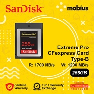 SanDisk 256GB Extreme Pro CFexpress Card Type B CompactFlash Memory Card