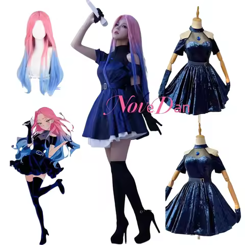 Alien Stage Mizi Cosplay Costume Dress Wig Anime Alien Stage Cosplay Halloween Carnival Party Costum