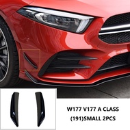 Mercedes W177 V177 A CLASS Front Lip A180 A200 A250 A300 A35 A45 ABS front bumper diffuser knife dec