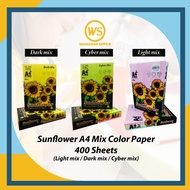 Sunflower Mix A4 Colour Paper 80gsm / Sunflower Colour Card Paper 80gsm / Colour A4 Paper 80gsm  - 4