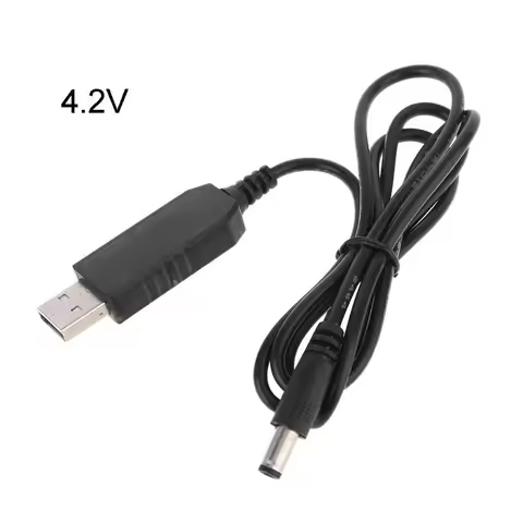 P9FA USB 5V to 4.2V 8.4V 12.6V for DC 5.5x2.1mm Line Converter Power Charging