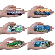 I LOVE CAGAYAN VALLEY, LOCAL RECTANGLE RUBBER REF NEW MAGNET SOUVENIR