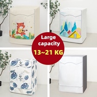 13-21kg Large Capacity Drum Washing Machine Dust Cover Front Load Cover Sunscreen Waterproof