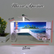 Aquarium kura kura/aquarium kurakura brazil/akuarium kura kura kecil