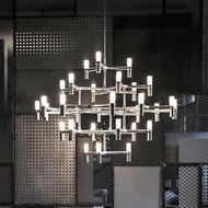后現代吊燈 客廳創意個性 現代簡約餐廳時尚樓中樓別墅復式樓吊燈