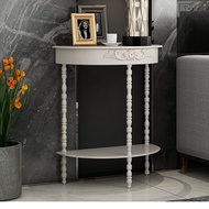 Half Moon Console Table / Meja Console Separuh /BulatHalf Moon Table / SIDE TABLE/ CONSOLE TABLE