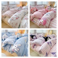 1 PC 100% Cotton Cartoon Quilt Cover Cute Kitty Print Comforter Cover For Girls Single Queen Size Du