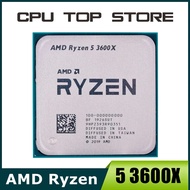 Used AMD Ryzen 5 3600X R5 3600X 3.8Ghz Six-Core Twelve-Thread CPU Processor 7NM 95W L3=32M 100-000000022 Socket AM4