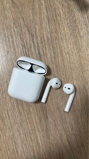 蘋果  Apple  AirPods 2 耳機 / aidpods2 藍牙耳機 A2031 A1602 （ 充電盒 + 雙耳 ） A2031 airpods 2代