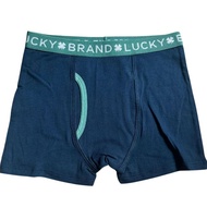 Lvcky Brand Boys Plain Boxer Brief with Assorted Color Band Overrun