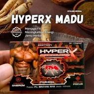 1 saset isi 2 kapsul Madu Hyperx Kuat pria Tahan Lama Original