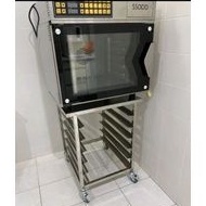 SSODD Combat Oven Stand Fitted 12 Tray & For Other 60L Convection Oven DIY Sturdy Trolley Rack