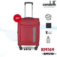 Daiichi Aria (24") Nylon Superlight Soft Case Luggage with TSA Lock D668