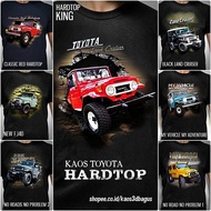 Toyota Hardtop Land Cruiser Fj40 Classic Red Car Tshirt Jersey