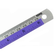 TOYO Metal Ruler (15cm / 20cm / 30cm)