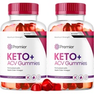 (2 Pack) Premier Keto Plus ACV Gummies for Weight Loss, Premier Keto ACV Gummies, Premier Keto Gummi