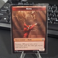 Magic: The Gathering Double- Sided Token Monk/Food 0021/0010 TLA EN