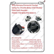 WH-99-8-FM -8PIN -FEMALE Throttle Body  wire harness socket connector For Proton Wira Satria VDO 1.3