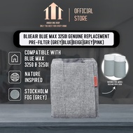 Blueair Blue Max 3250/3250i Pre-Filter - Genuine Washable Fabric Sleeve | 5 Colors: Grey/Blue/Green/