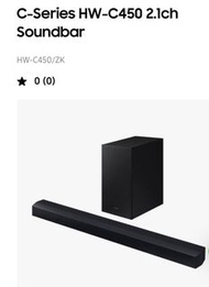Samsung Soundbar c450 未開箱