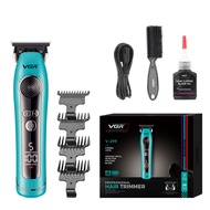 VGR V-299 5 Speed Level Ceramic Metal Injection Molding Blade Hair Trimmer Mesin Gunting Rambut V299