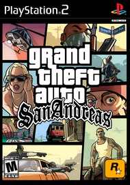 DVD Game PC GTA San Andreas + Cangkang DVD