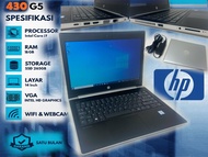 Laptop HP Probook 430 G5 Core i7 G8 Ram 8gb Ssd 256gb SIAP PAKAI !!