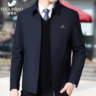 ♨■▩Jaket lelaki kekayaan jaket lelaki musim semi dan musim gugur jaket perniagaan separuh baya dan t