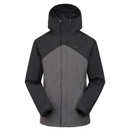 QUECHUA 男款輕量防水登山健行外套 MH150