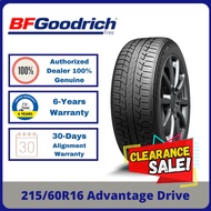 【CLEARANCE 2 FOR RM560】215/60R16 BFGoodrich Advantage Thai *Year 2021/2022