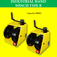 MAGO 500KG Industrial Hand Winch Industrial manual hand wire rope winch Hand towing winch tractor wi
