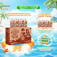 NuVi Thức Uống Sữa Tươi Có Thạch Vị Đường Đen 170ml (Hộp 170ml x 48)
