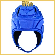 IFFIN Rugby Helmet, Adjustable EVA Sponge Football Helmet, Protective Gear Head Support Protector Fo