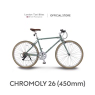 LONDON TAXI CHROMOLY BIKE 26M - JADE / SEPEDA DEWASA 26M INCH - Goes Store87